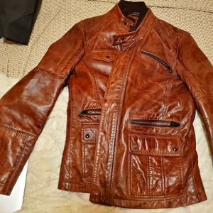 Hugo Boss Leather Jacket